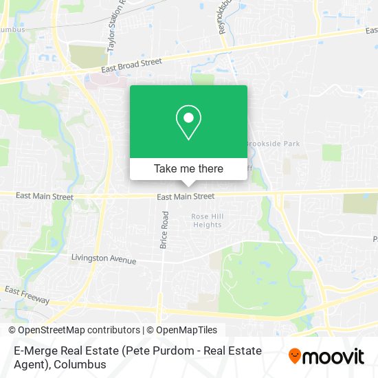 Mapa de E-Merge Real Estate (Pete Purdom - Real Estate Agent)