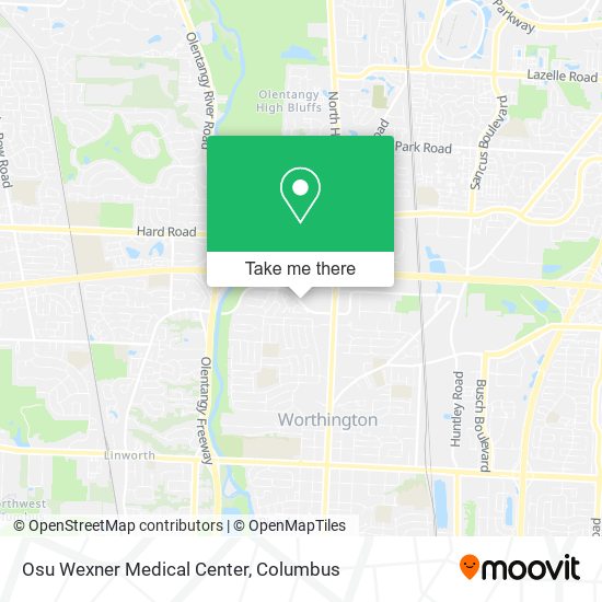 Osu Wexner Medical Center map