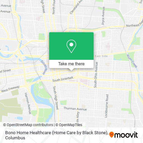 Mapa de Bono Home Healthcare (Home Care by Black Stone)