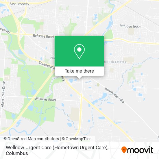 Wellnow Urgent Care (Hometown Urgent Care) map