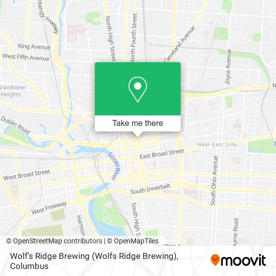 Mapa de Wolf's Ridge Brewing (Wolfs Ridge Brewing)