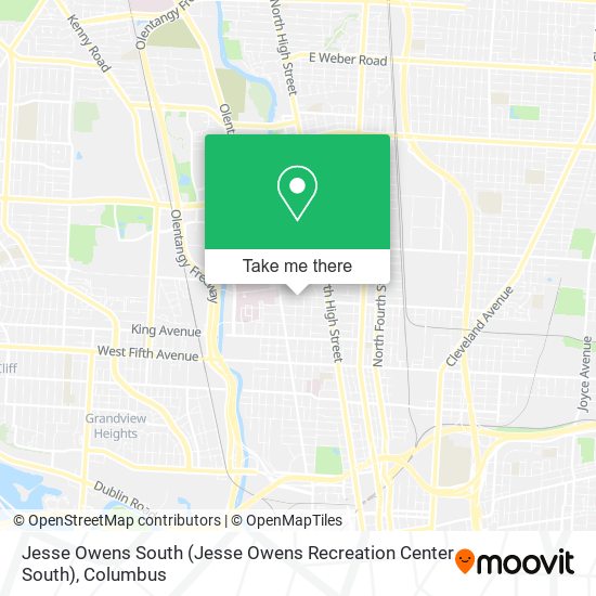 Jesse Owens South (Jesse Owens Recreation Center South) map