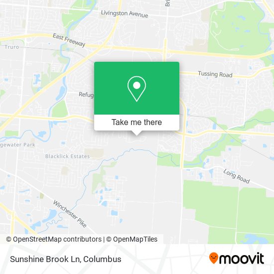 Sunshine Brook Ln map