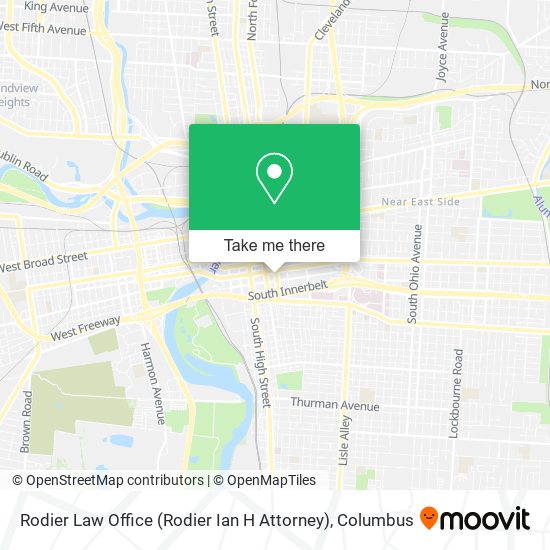 Rodier Law Office (Rodier Ian H Attorney) map