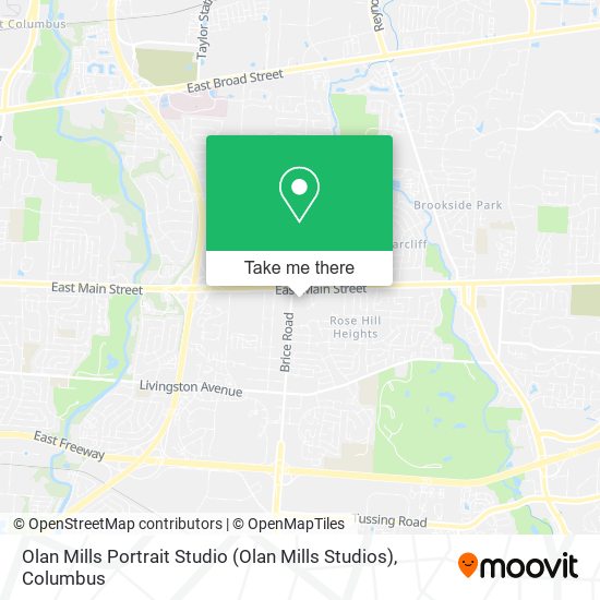 Mapa de Olan Mills Portrait Studio (Olan Mills Studios)