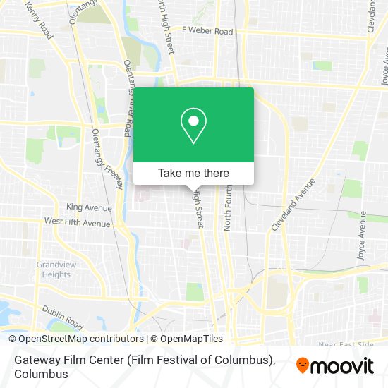 Gateway Film Center (Film Festival of Columbus) map