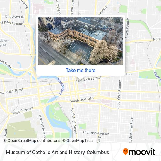 Mapa de Museum of Catholic Art and History