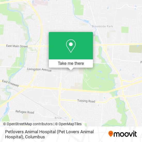 Mapa de Petlovers Animal Hospital (Pet Lovers Animal Hospital)