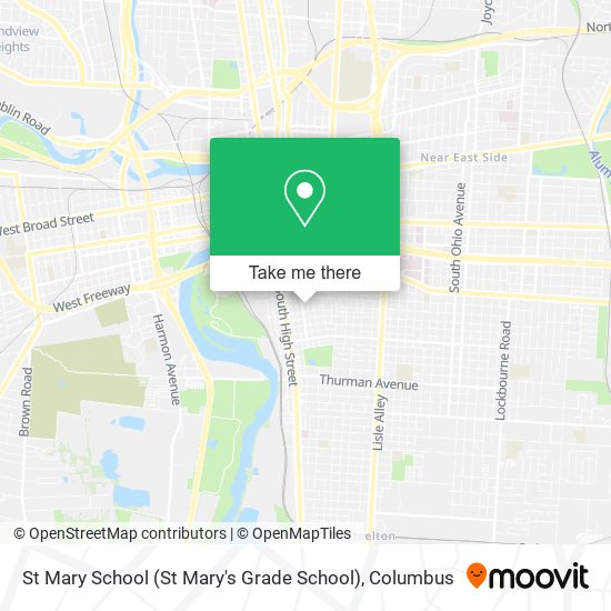 Mapa de St Mary School (St Mary's Grade School)