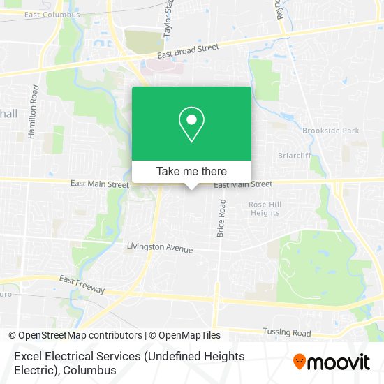 Excel Electrical Services (Undefined Heights Electric) map