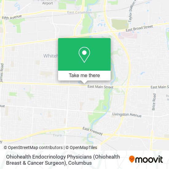 Mapa de Ohiohealth Endocrinology Physicians (Ohiohealth Breast & Cancer Surgeon)