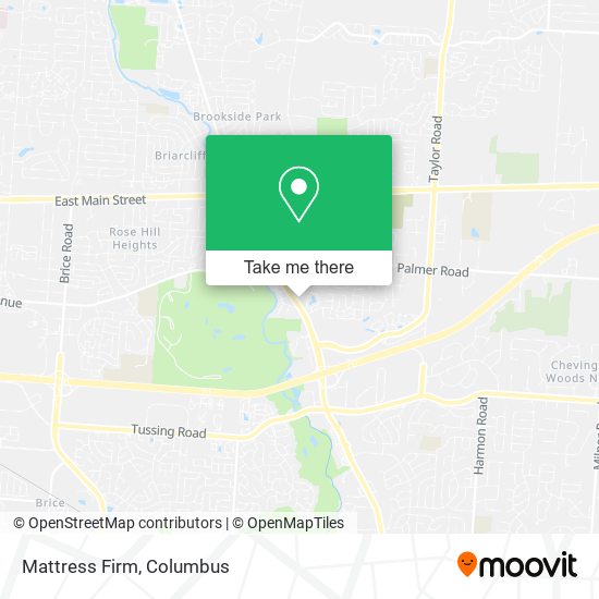 Mattress Firm map