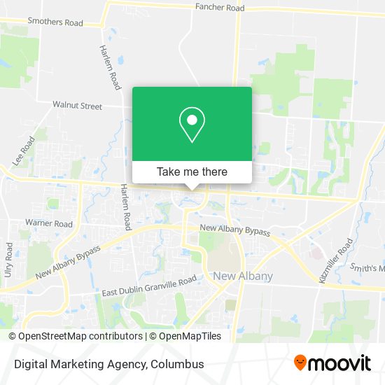 Digital Marketing Agency map