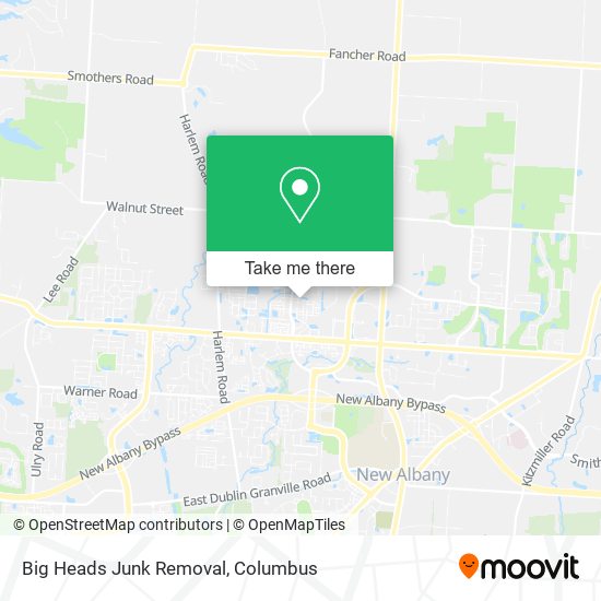 Mapa de Big Heads Junk Removal