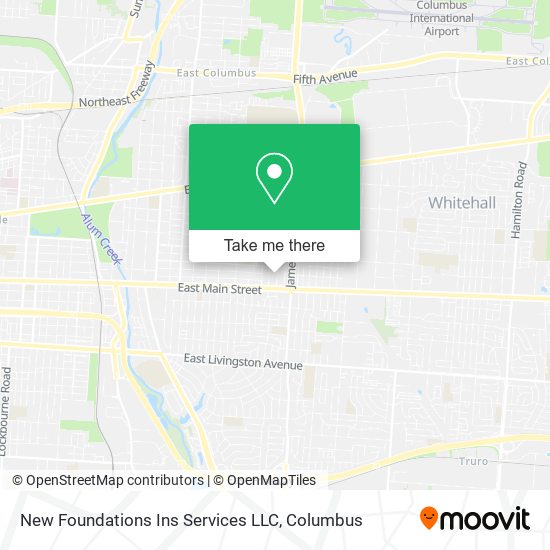 New Foundations Ins Services LLC map