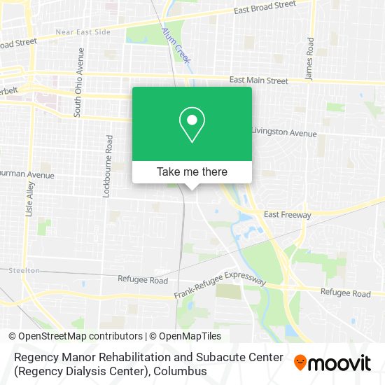 Regency Manor Rehabilitation and Subacute Center (Regency Dialysis Center) map