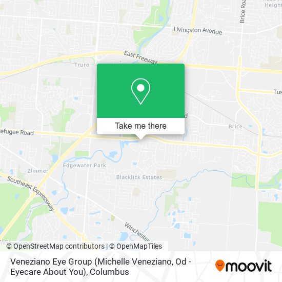 Mapa de Veneziano Eye Group (Michelle Veneziano, Od - Eyecare About You)