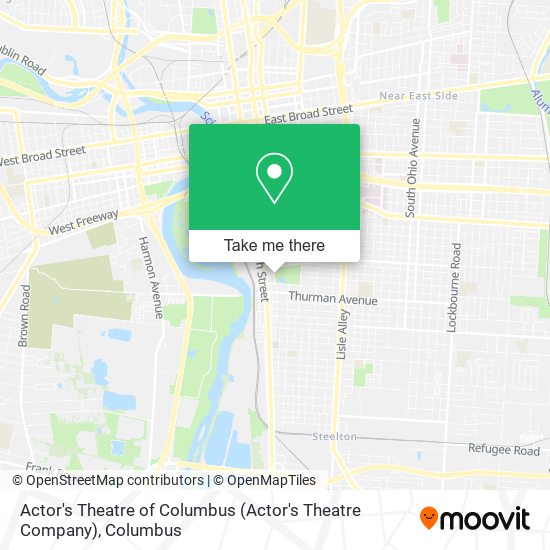 Mapa de Actor's Theatre of Columbus (Actor's Theatre Company)