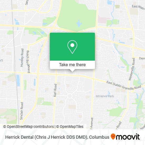 Mapa de Herrick Dental (Chris J Herrick DDS DMD)