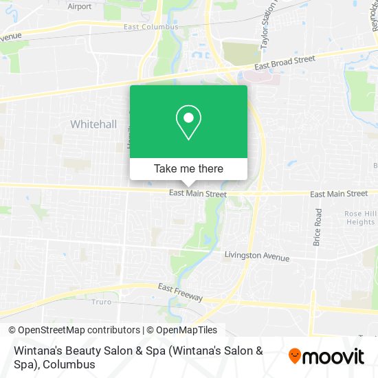 Wintana's Beauty Salon & Spa map