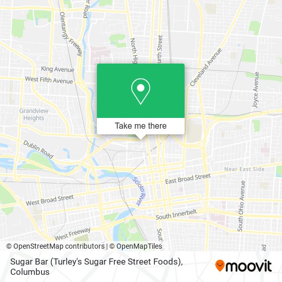 Sugar Bar (Turley's Sugar Free Street Foods) map