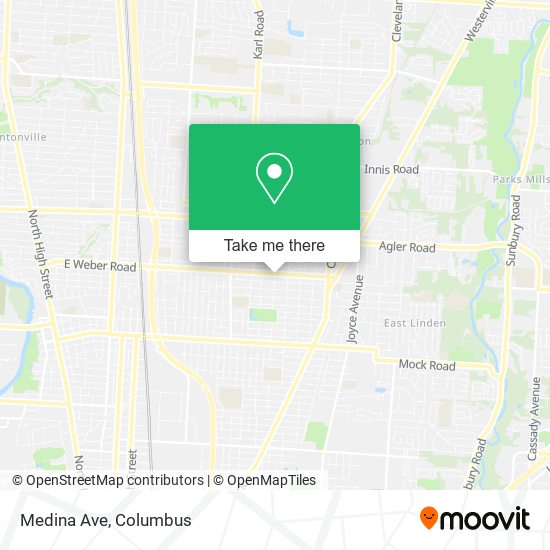 Mapa de Medina Ave