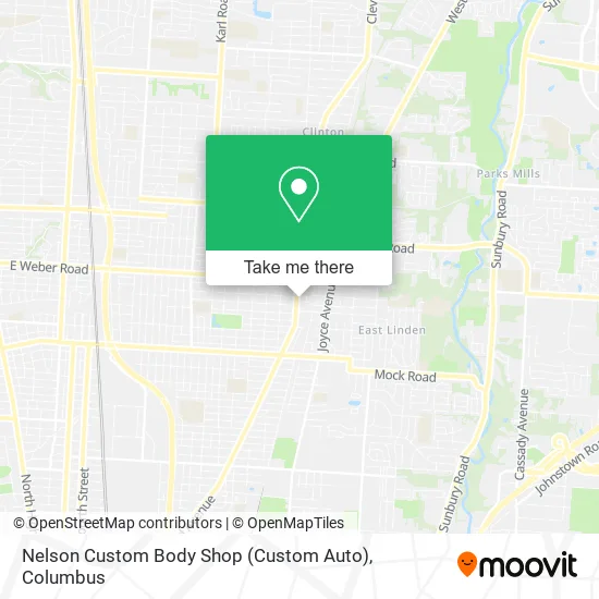 Nelson Custom Body Shop (Custom Auto) map