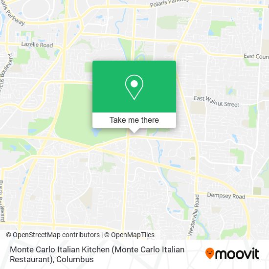 Mapa de Monte Carlo Italian Kitchen