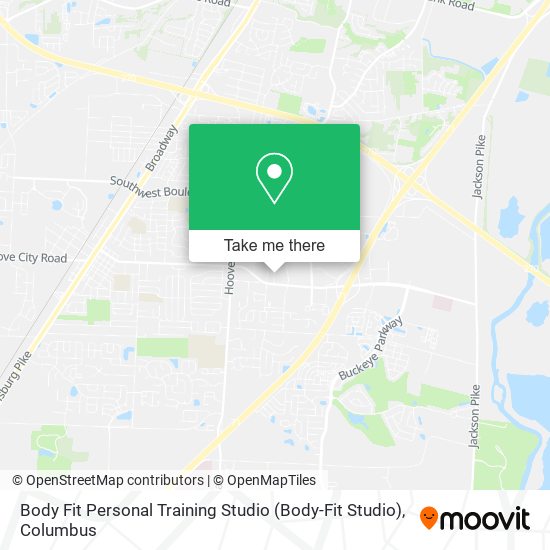 Mapa de Body Fit Personal Training Studio (Body-Fit Studio)