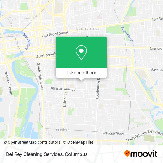 Del Rey Cleaning Services map