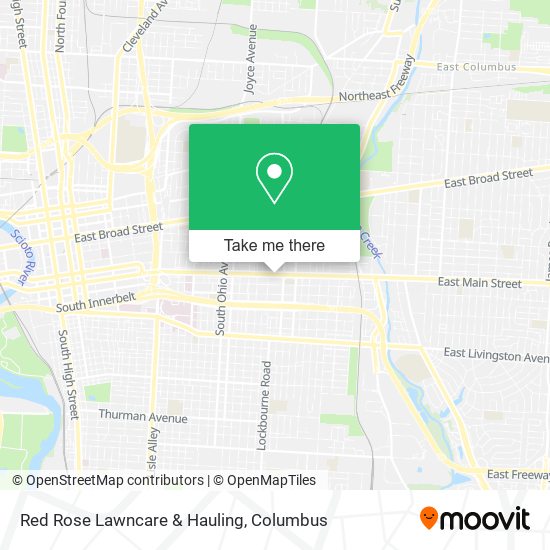 Red Rose Lawncare & Hauling map