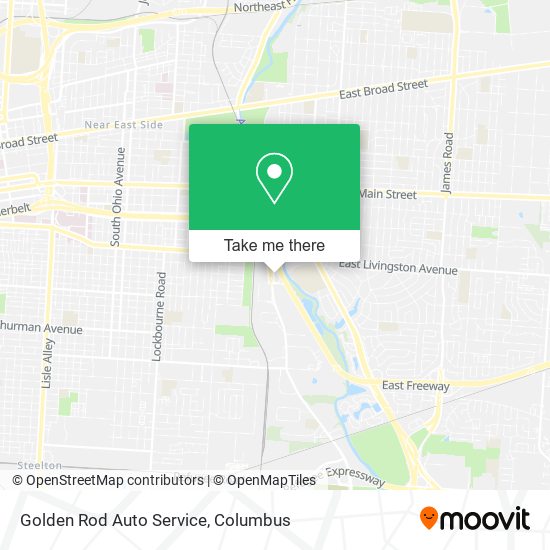 Golden Rod Auto Service map