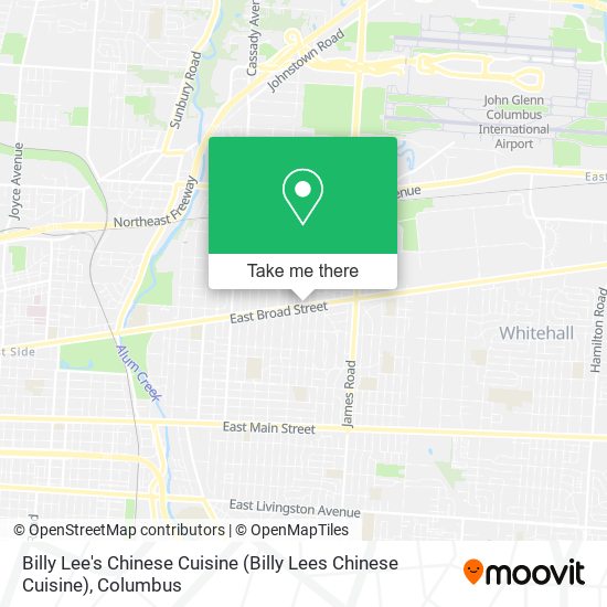 Billy Lee's Chinese Cuisine (Billy Lees Chinese Cuisine) map