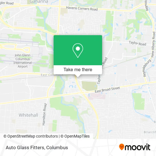 Mapa de Auto Glass Fitters