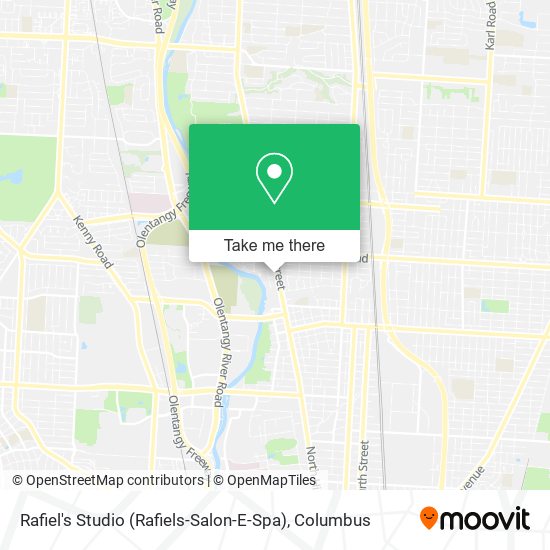 Mapa de Rafiel's Studio (Rafiels-Salon-E-Spa)