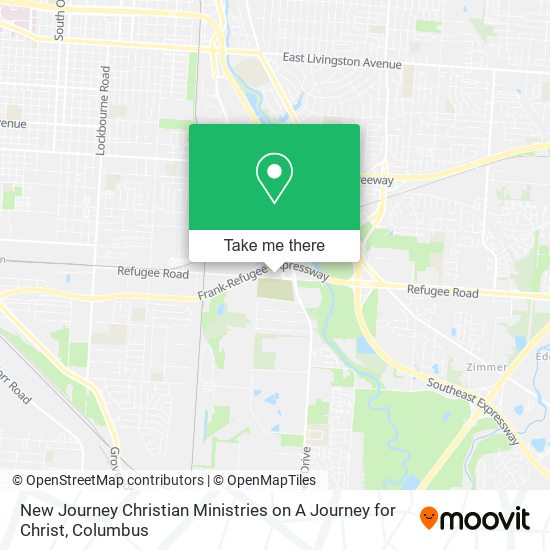 New Journey Christian Ministries on A Journey for Christ map