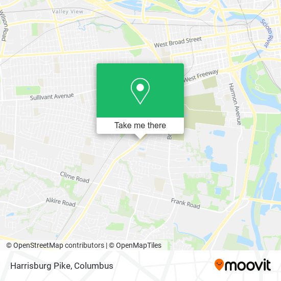 Mapa de Harrisburg Pike