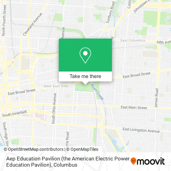 Aep Education Pavilion (the American Electric Power Education Pavilion) map