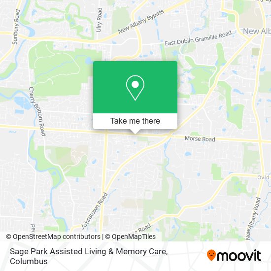 Sage Park Assisted Living & Memory Care map