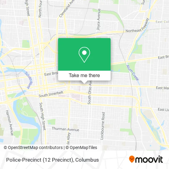 Mapa de Police-Precinct (12 Precinct)