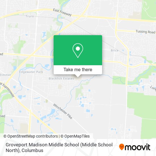 Mapa de Groveport Madison Middle School (Middle School North)