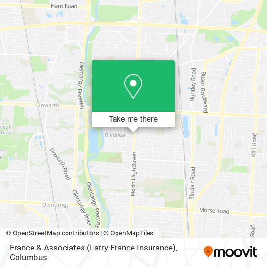 Mapa de France & Associates (Larry France Insurance)