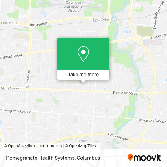 Pomegranate Health Systems map