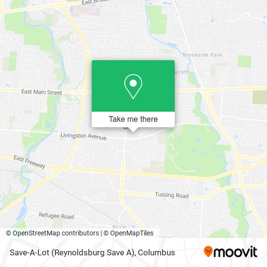 Mapa de Save-A-Lot (Reynoldsburg Save A)