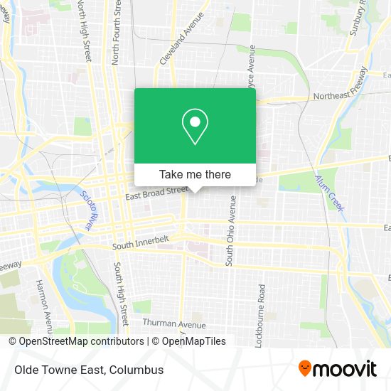 Mapa de Olde Towne East