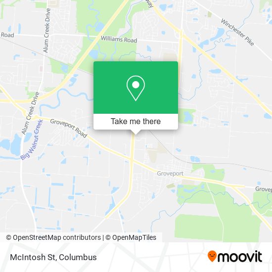 Mapa de McIntosh St