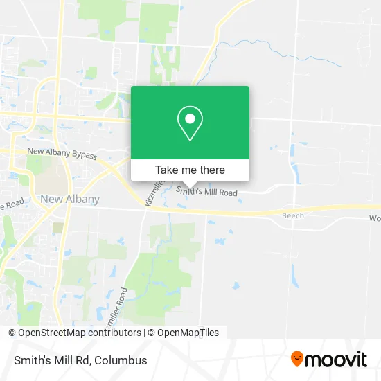Mapa de Smith's Mill Rd