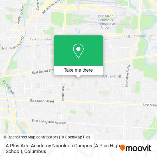 Mapa de A Plus Arts Academy Napoleon Campus (A Plus High School)
