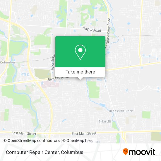 Computer Repair Center map