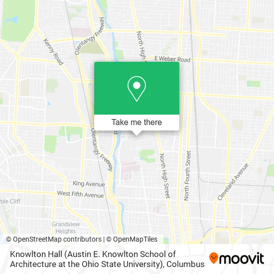 Knowlton Hall (Austin E. Knowlton School of Architecture at the Ohio State University) map